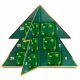  Advent calendar with tea, 3D standing Christmas tree, St. Nicholas Day gift