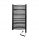 Regnis electric bathroom radiator 650 W 570 x 980 mm black