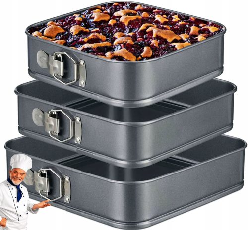 CAKE TILE BAKING TRAY BAKING PAN SQUARE cake pan