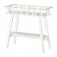 WOODEN FLOWER STAND IKEA LANTLIV Flowerpot stand, white, 68 cm