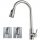 Maibang STEEL SNAKE floor-standing kitchen faucet