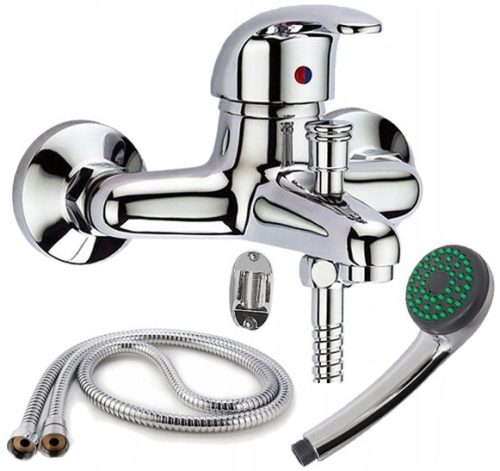 Focus Sanitar Focus wall-mounted bath and shower fitting, chrome