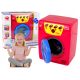  Toy Battery-Powered Washing Machine Opening Water Drum