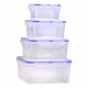 Food container CONTAINER SET 20002 4-PIECE CAMILLE