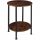  TecTake 1 table, round, 45 x 45 x 64 cm, brown tones