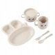  CHI CHI tableware set made of wheat straw