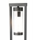  Rectangular light pole Polux E27 80 cm black