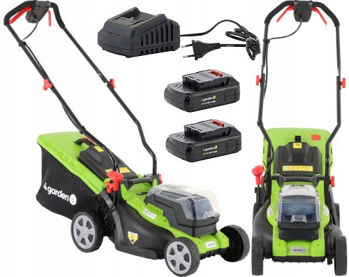  4garden Cordless Lawnmower 34 cm