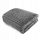 SOFT BLANKET PLUG SLEEVE FOR A CONTRAST polyester blanket 200 cm x 150 cm in shades of grey