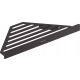  Hansgrohe AddStoris corner bathroom shelf 305x148x26 mm black