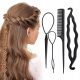  (aurora) I08b SET OF 4 PINS FOR BRAID BUNNY UPDOORS, BLACK X