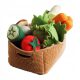  IKEA DUKTIG TOY VEGETABLE BASKET 14 PIECES