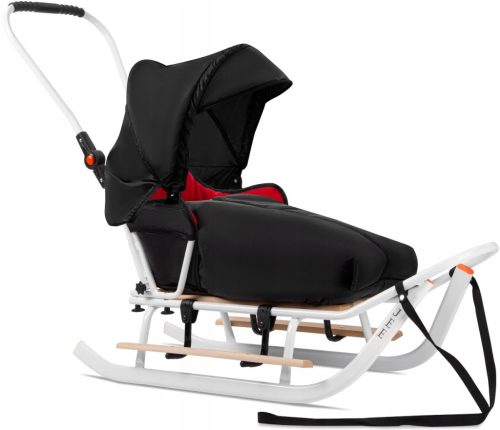  JEE SLED with CANOPY + sleeping bag + backrest + pusher + footrests