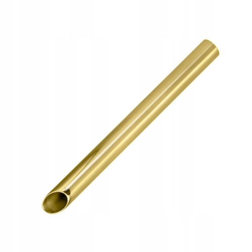  Gold Steel Piercing Tube 8mm