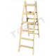 Siedlewski ladder 3.01 m wood 1 x 12 to 150 kg