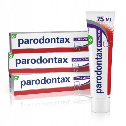  Parodontax Ultra Clean Toothpaste gentle on the gums 75 ml x 3 pcs