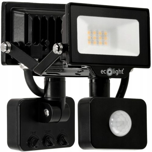 Halogens for outdoor and garden use Neutral white halogen 900 lm 10 W + Replaceable PIR motion sensor for ECOLIGHT NL-1/2 floodlight