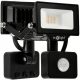 Halogens for outdoor and garden use Neutral white halogen 900 lm 10 W + Replaceable PIR motion sensor for ECOLIGHT NL-1/2 floodlight