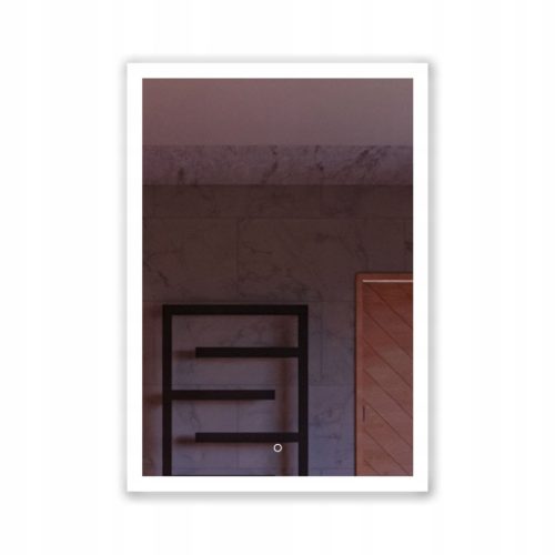  LemonLED wall mirror, rectangular, 500 x 800 mm