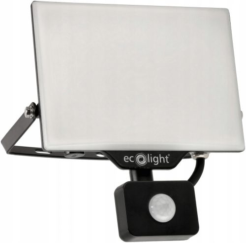 Neutral white halogen 4500 lm 50 W + Replaceable PIR motion sensor for ECOLIGHT NL-1/2 floodlight
