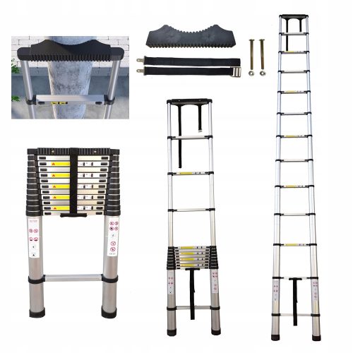 Ladder 5.1 m Aluminum 1 x 13 to 150 kg