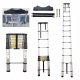 Ladder 5.1 m Aluminum 1 x 13 to 150 kg