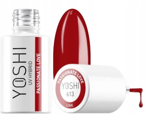  YOSHI Hybrid Nail Polish PASSIONATE LOVE 6 ml - 613