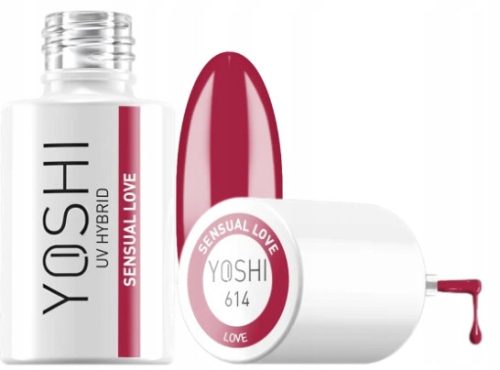  YOSHI Hybrid Nail Polish SENSUAL LOVE 6 ml - 614