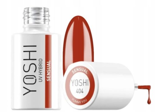  YOSHI PROFESSIONAL HYBRID UV NAIL POLISH SENSUAL 404 - 6ML