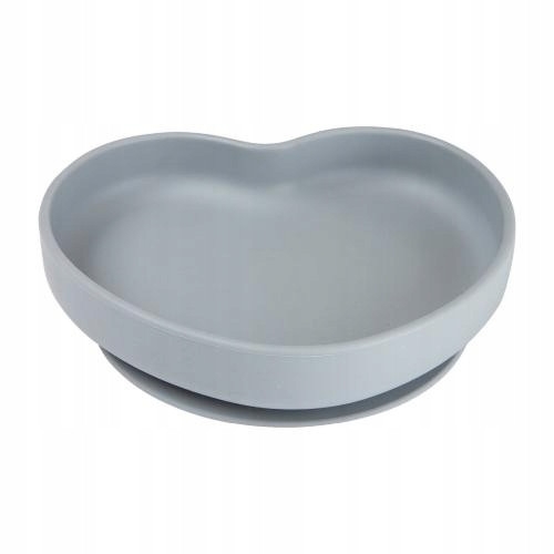  CANPOL SILICONE PLATE WITH SUCTION CUP FOR CHILDREN HEART 6m+ 80/309