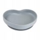  CANPOL SILICONE PLATE WITH SUCTION CUP FOR CHILDREN HEART 6m+ 80/309