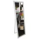 Bathroom mirror standing mirror, rectangular, wooden frame, 500 x 1700 mm