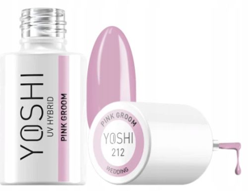  YOSHI Hybrid Varnish Pink Groom 212 - 6 Ml