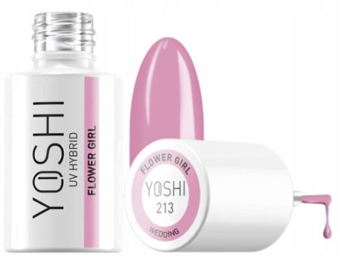  YOSHI Hybrid Nail Polish Flower Girl 213 - 6 Ml