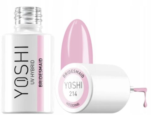  YOSHI Hybrid Nail Polish Bridesmaid 214 - 6 ml