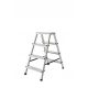 Drabest ladder 2.8 m aluminum up to 125 kg