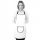 Kitchen towels, gloves and aprons Caperosso kitchen apron black 73x64 cm