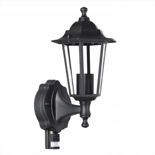  Garden wall light black E27 60 W