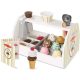  Melissa & Doug wooden ice cream parlour 28 pcs.