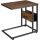  TecTake Wigan rectangular table 55 x 36.5 x 60 cm in brown tones