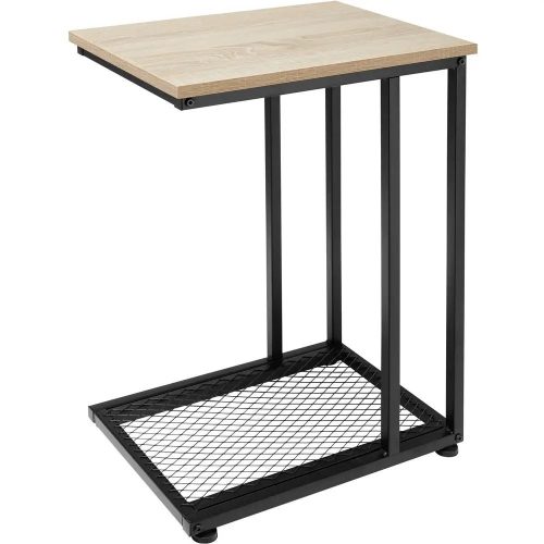  TecTake Eton rectangular coffee table 35 x 48 x 66cm light Sonoma oak