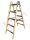 Siedlewski ladder 2.76 m wood 1 x 10 to 150 kg