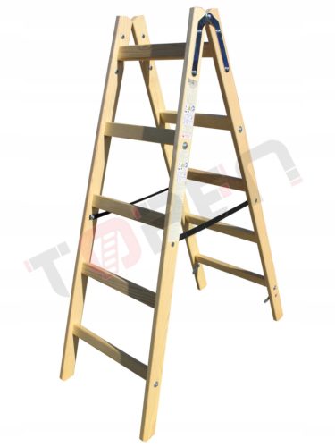 Siedlewski ladder 2.76 m wood 1 x 10 to 150 kg