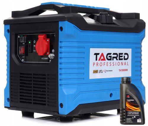 Portable Single Phase 1200W Gasoline Generator with Tag Marking