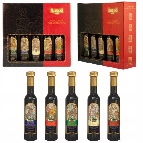  Extra Virgin Olive Oil from Monocultivar 5x100 ml Basso
