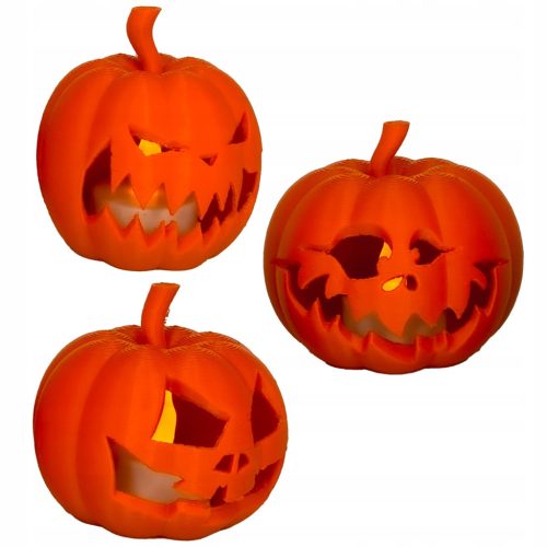  Glowing Garland (Chain) P4U Pumpkin 3 pcs.