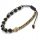  ROSARY bracelet for hand - Onyx - string