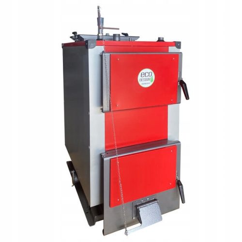 Dragon steel stove for briquettes, wood 20 kW