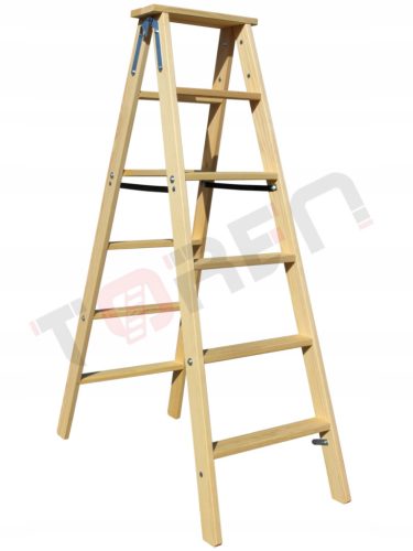 SIEDLEWSKI ladder 1.64 m wood 1 x 6 up to 150 kg