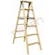 SIEDLEWSKI ladder 1.64 m wood 1 x 6 up to 150 kg